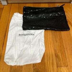 BCBG sparkle clutch bag!